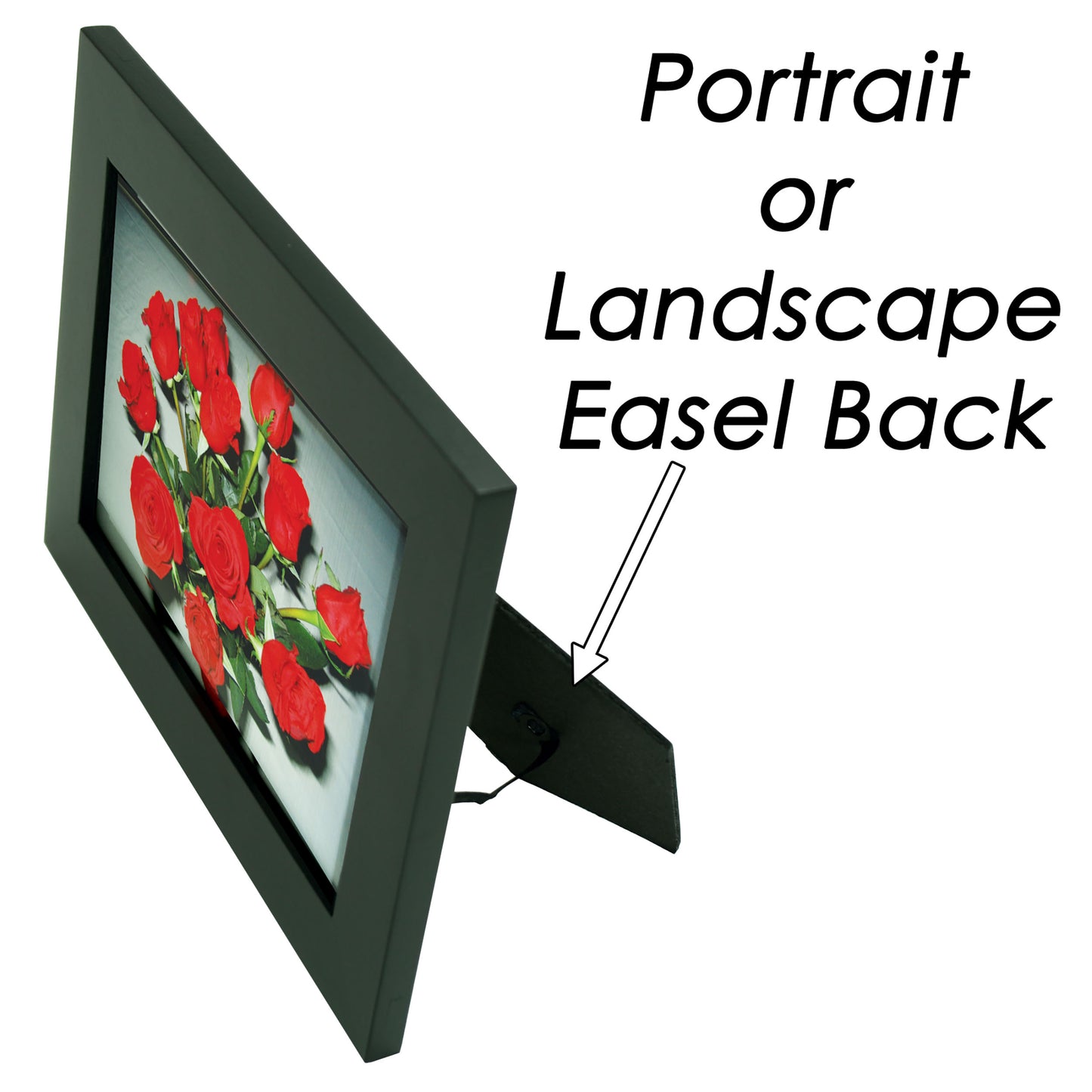 Black Bamboo Frame 8.5" x 11"