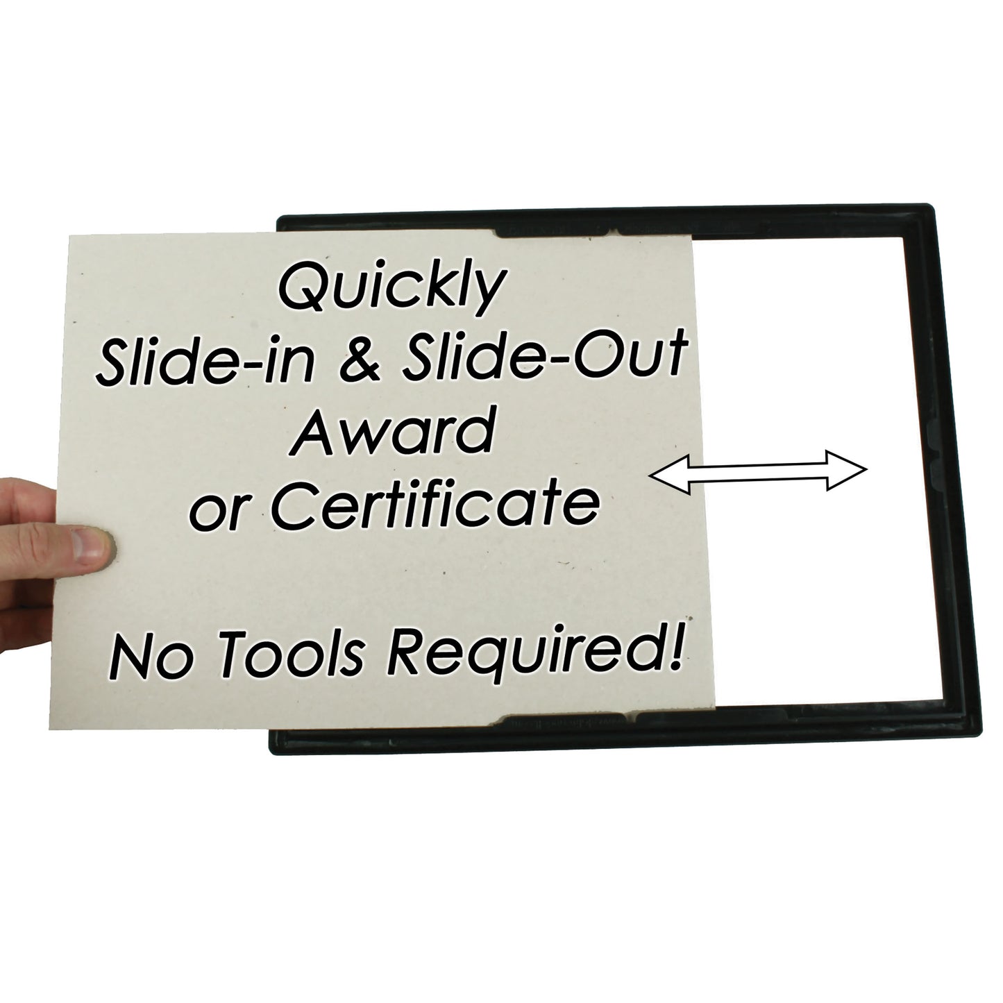 Economy EZ Mount Pre-Framed Time Saver Award Certificate