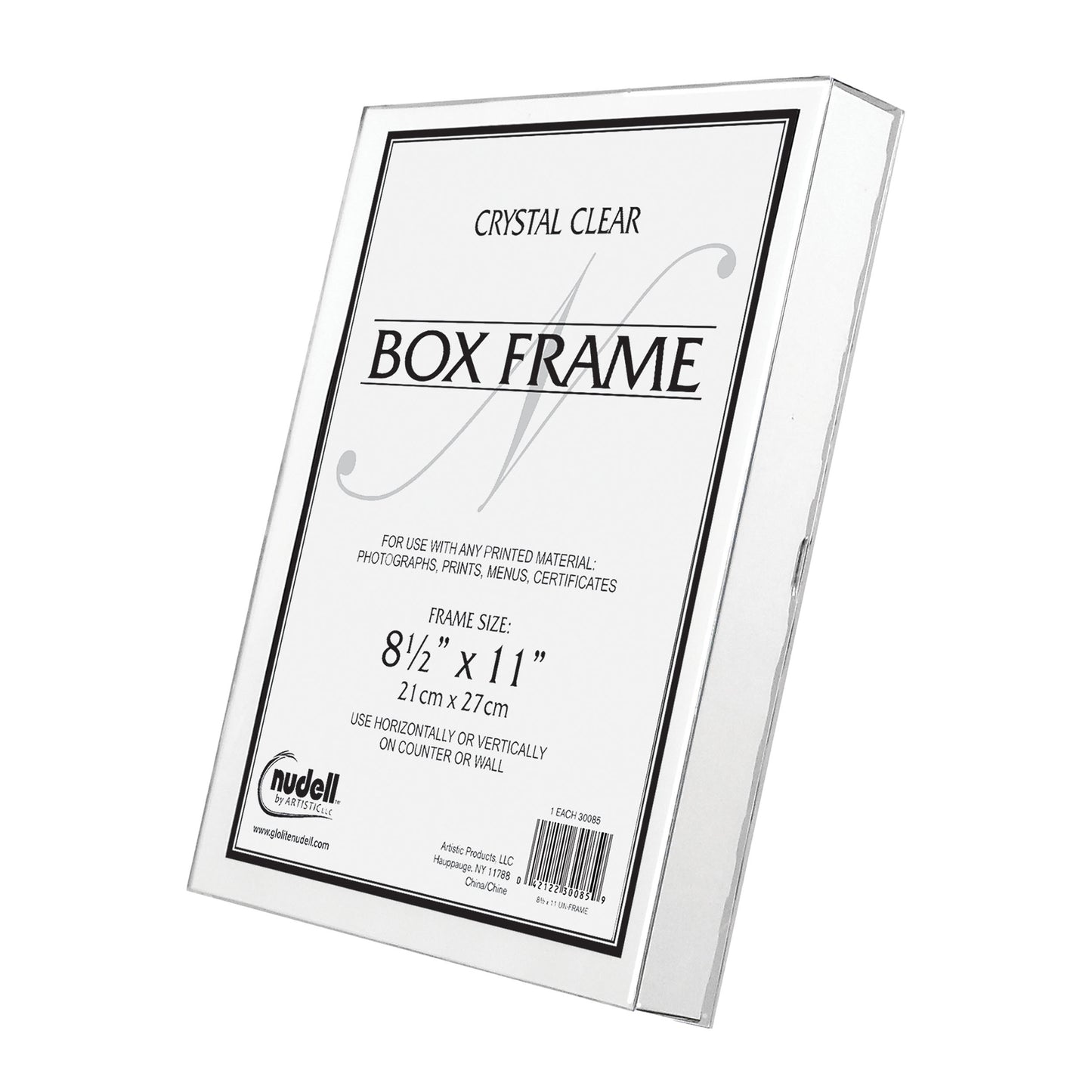 Box Photo Frame and Sign Holder Un-Frame