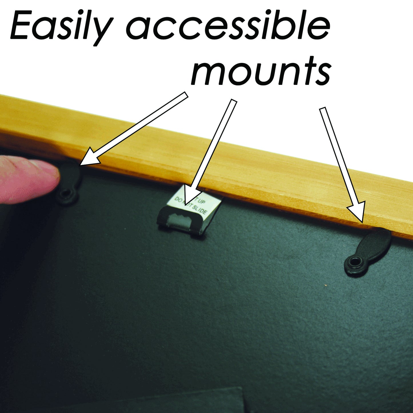 Traditional Solid Hardwood Frame 8.5" x 11", Natural Finish