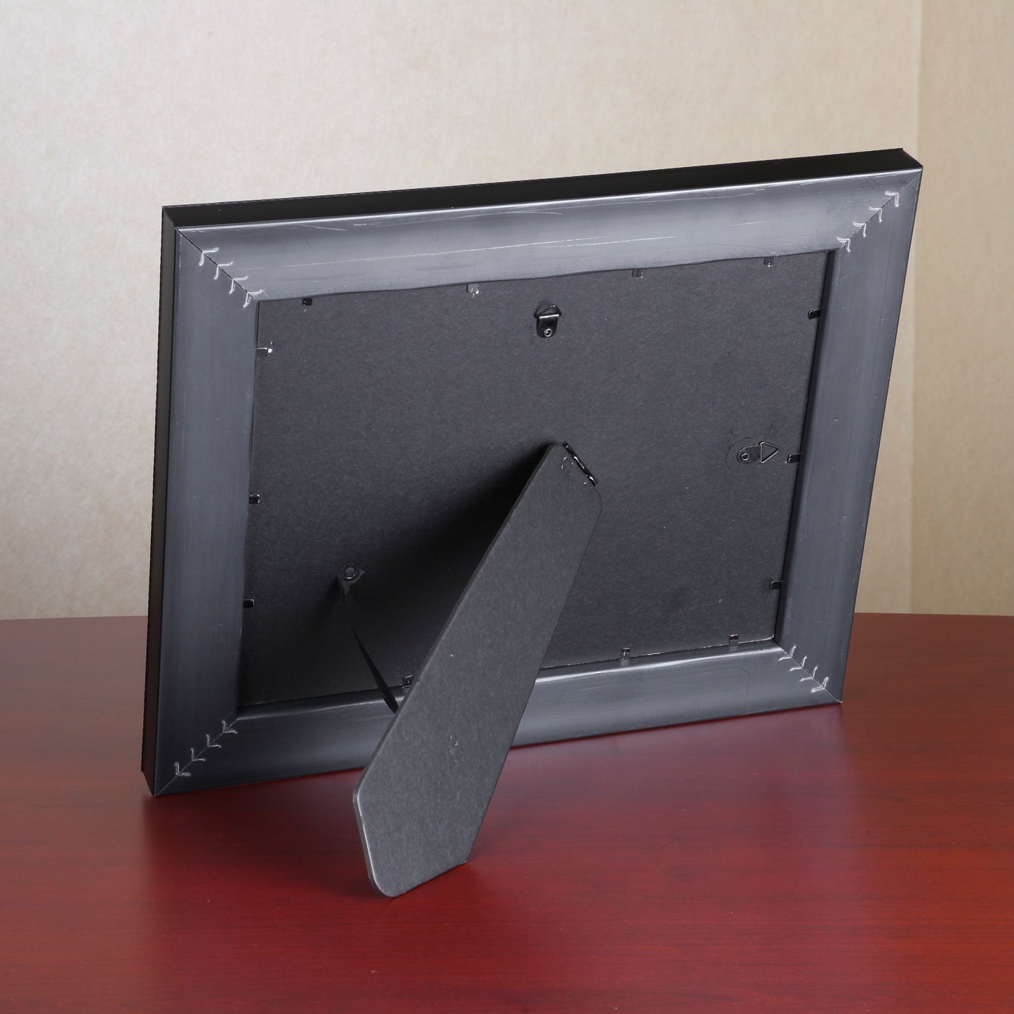 Executive Frame 8.5" x 11", Mahogany With Silver Accents