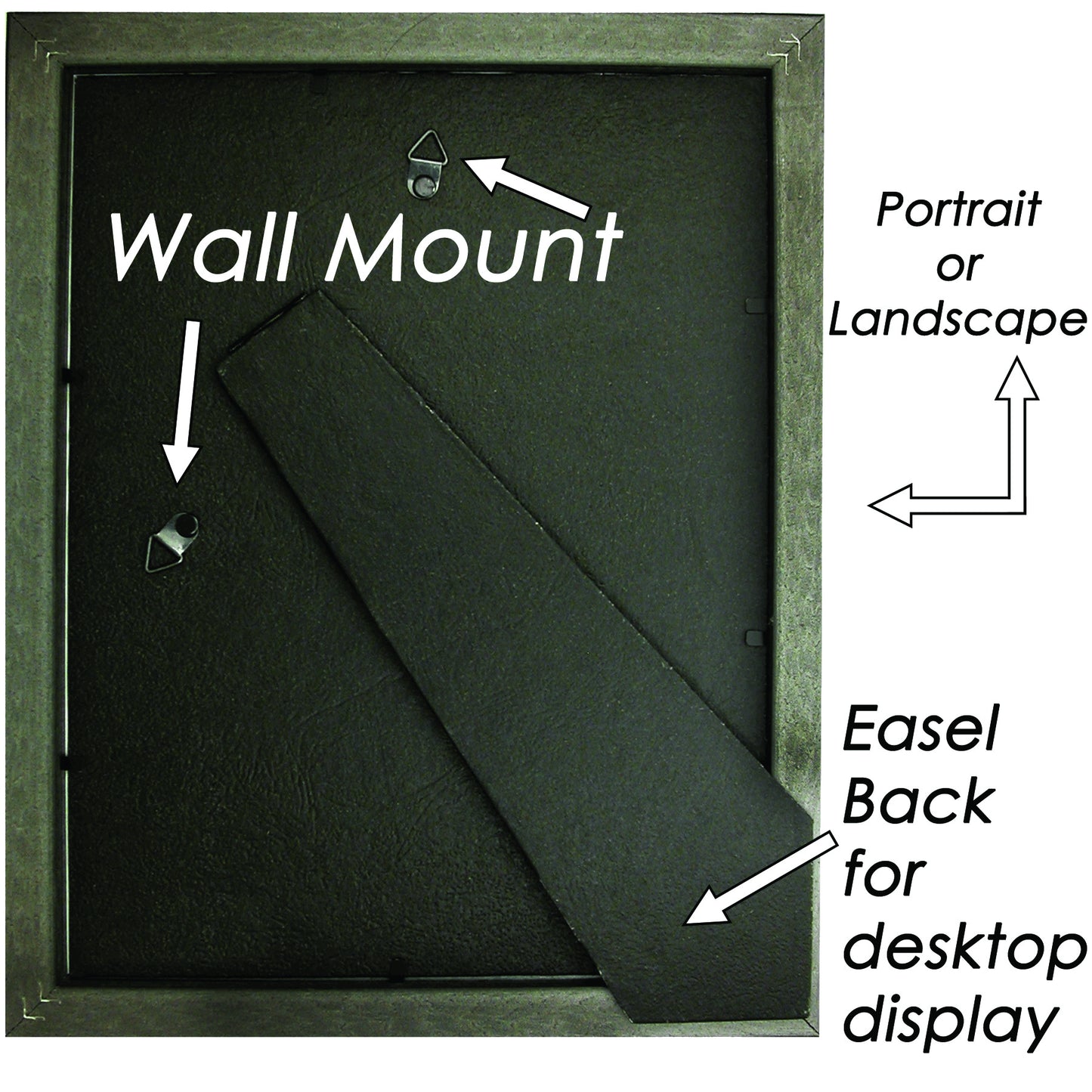 Prestigious Traditional Document Black & Gold Frame with Plastic Cover 11" x 14"