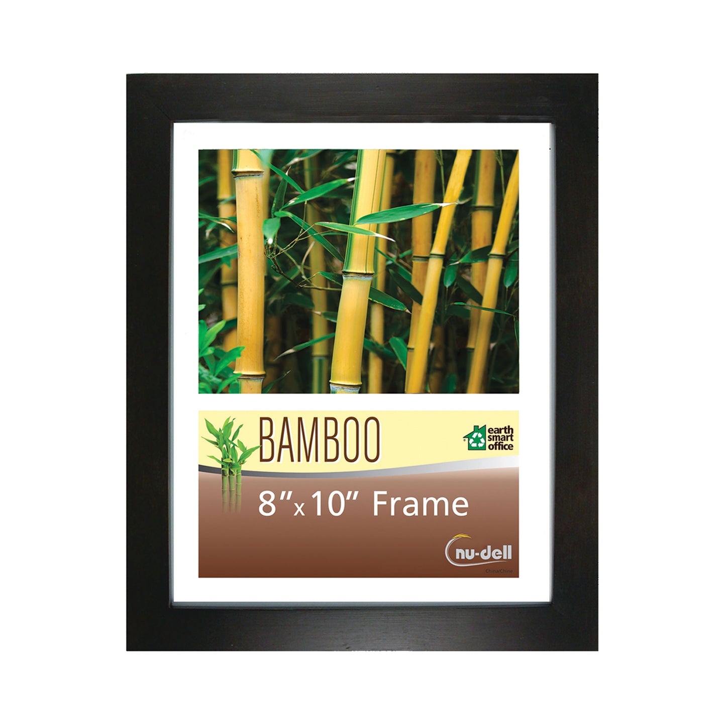 Black Bamboo Frame 8" x 10"