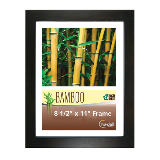 Black Bamboo Frame 8.5" x 11"