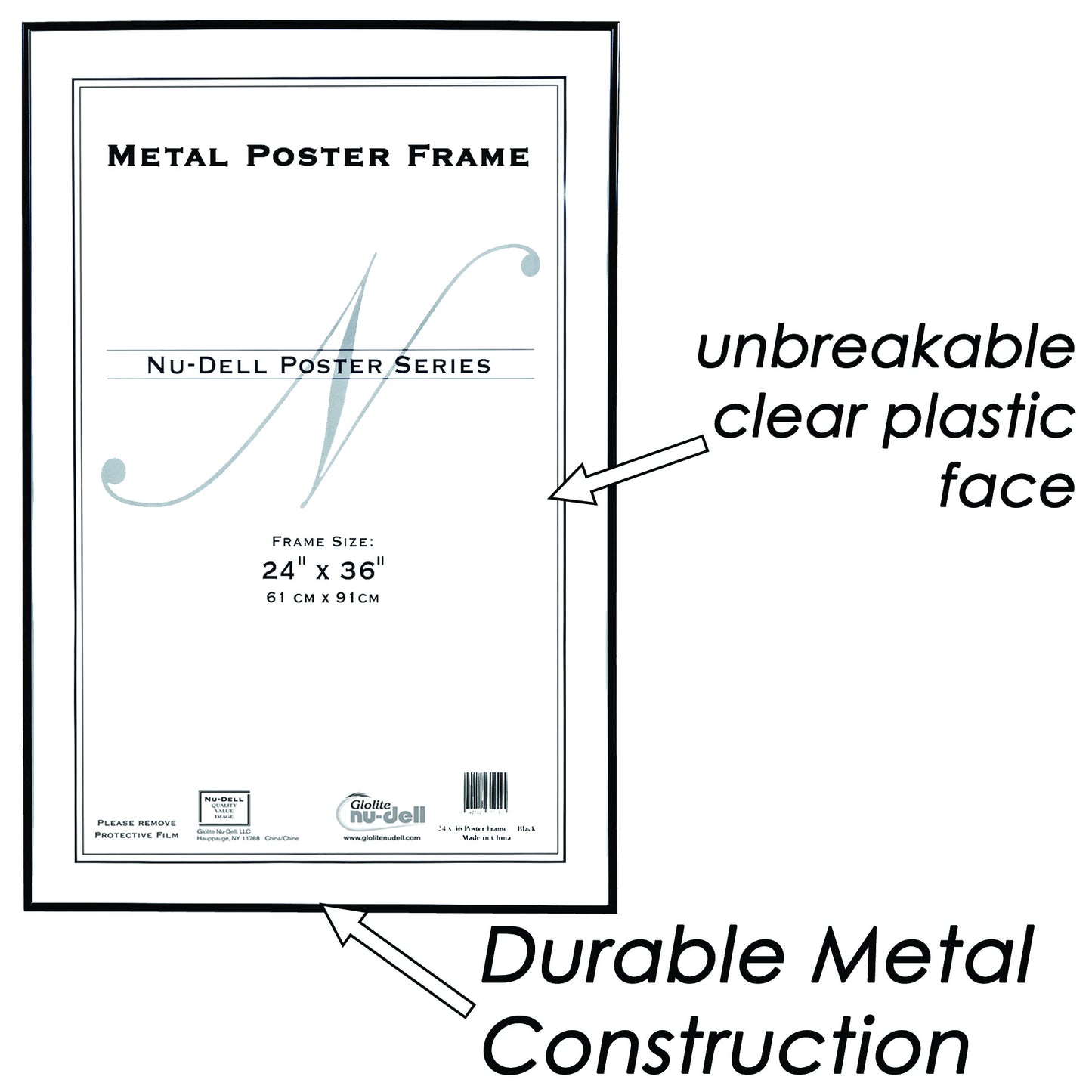 Metal Poster Frame, 24" x 36"